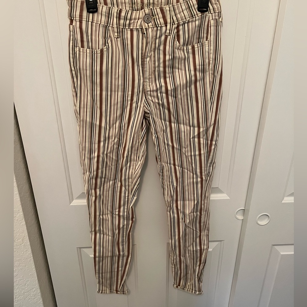 American eagle stripped pants
